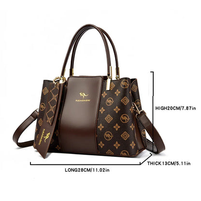Fashion Print Shoulder Crossbody Handbag