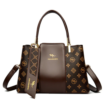 Fashion Print Shoulder Crossbody Handbag