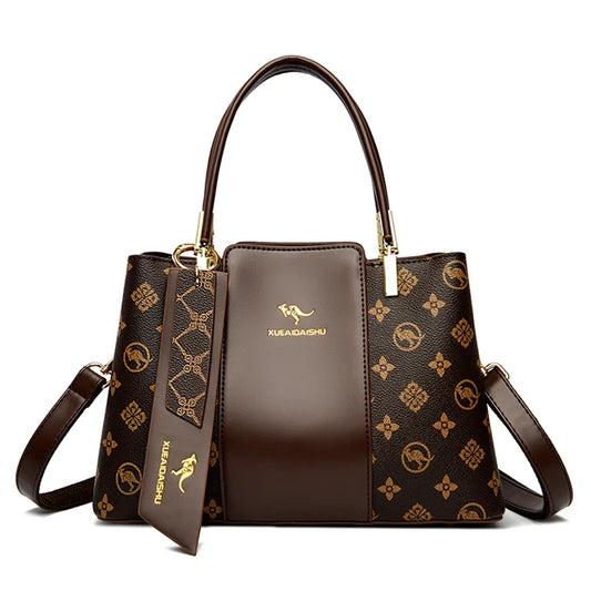 Fashion Print Shoulder Crossbody Handbag