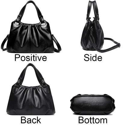 Genuine Leather Crossbody Handbag