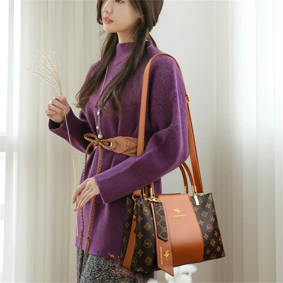 Fashion Print Shoulder Crossbody Handbag