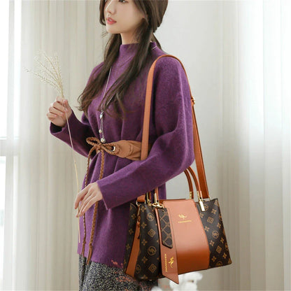 Fashion Print Shoulder Crossbody Handbag