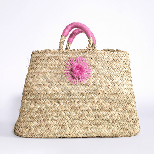 Handbag wicker Nora