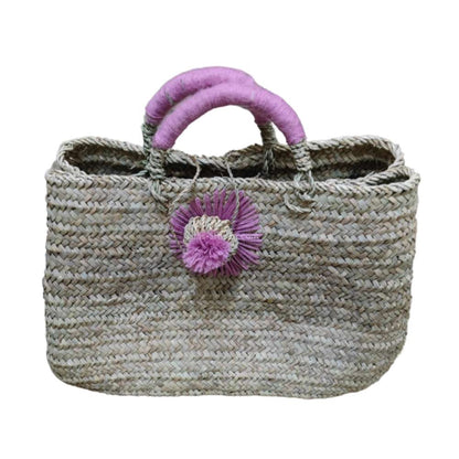 Handbag wicker Nora