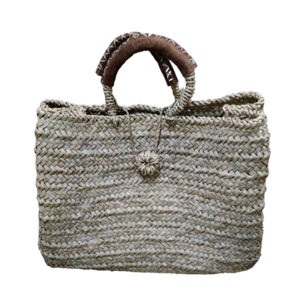 Handbag wicker Nora