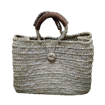Handbag wicker Nora